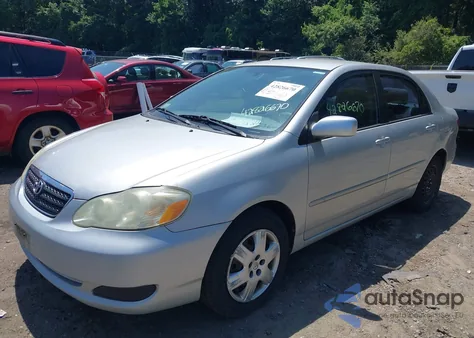 2007 Toyota Corolla Le из США, поврежденный, VIN 2T1BR32EX7C731155